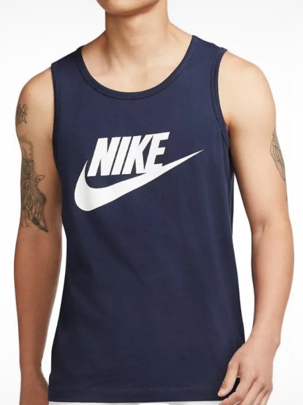 Nike Futura Tank Top Navy Blue